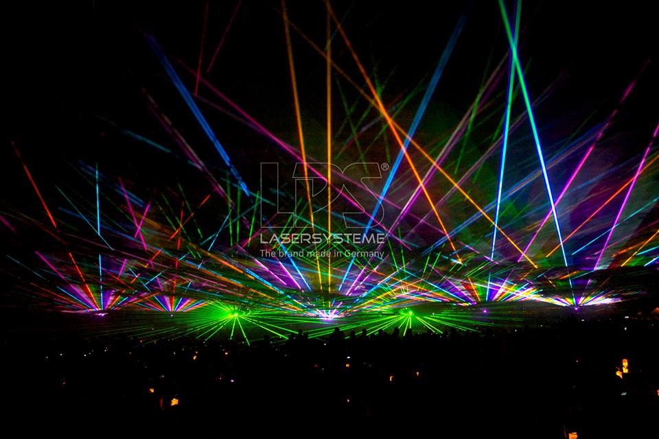 Laser show atmosphere