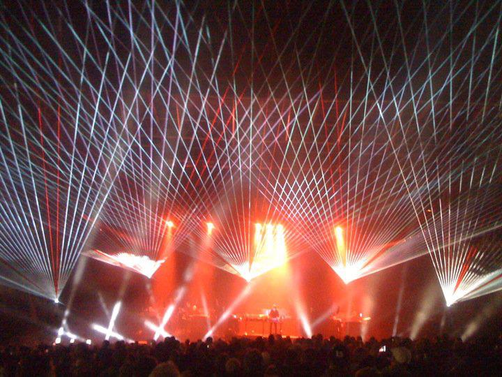 Historic laser event photo