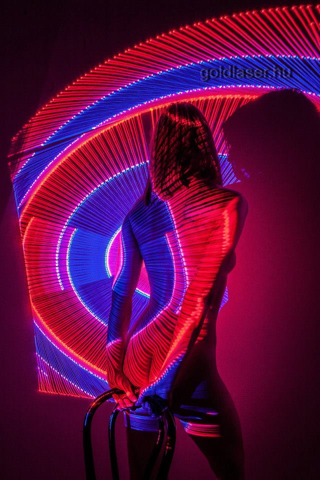 Art show lighting detail